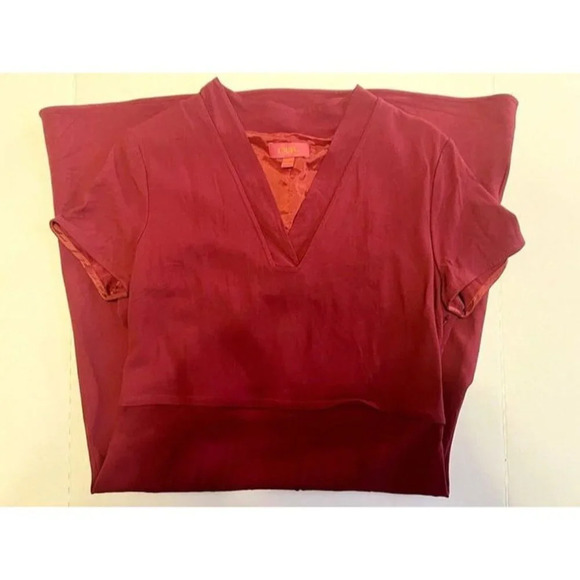 LAVIA 18 Size 14 Women's‎ Burgundy Business Knee Length Dress UK 18 EU 46 - Picture 4 of 7